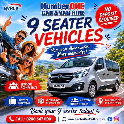 9 Seater Vehicles