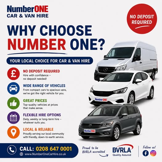 Local Choice For Car and Van Hire